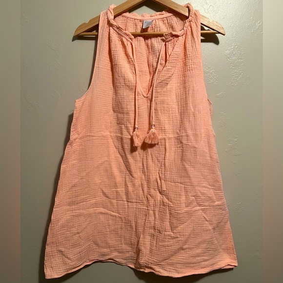 Kona Sol Other - Kona Soll, Peach, Lightweight, Sundress/Cover Up